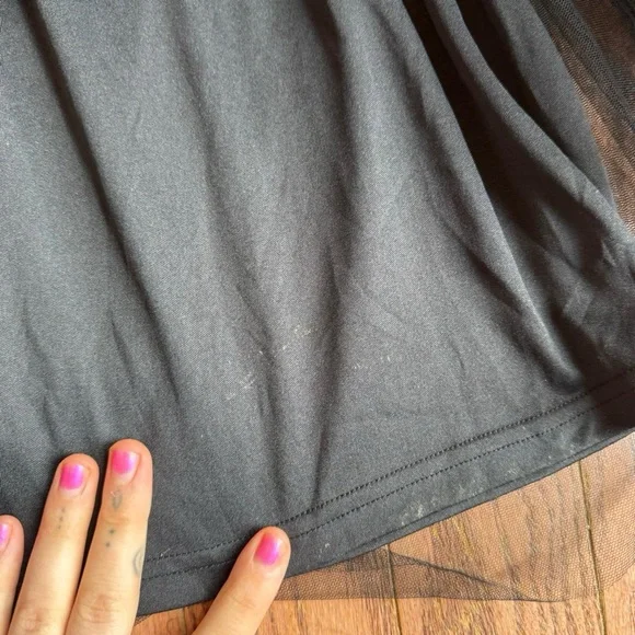 Y2k vintage black and gold beaded mermaid prom dress - Picture 8 of 8